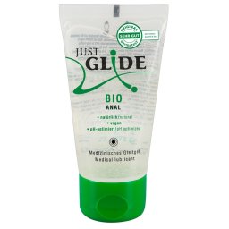 Just Glide Bio Anal vízbázisú síkosító, anál használatra (50 ml)