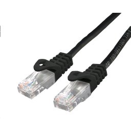 C-TECH Patchkábel Cat6, UTP, fekete, 2m