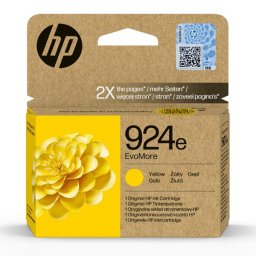 HP 924e (4K0U9NE) - eredeti patron, yellow (sárga)