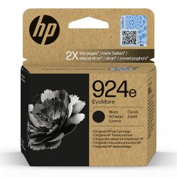 HP 924e (4K0V0NE) - eredeti patron, black (fekete)