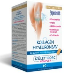Interherb Kollagén Hyaluronsav Porcépítő tabletta - 60db