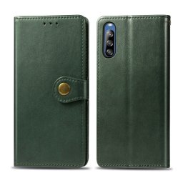 LEATHER BUCKLE Pénztárca Sony Xperia L4 zöld