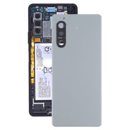 Hátlap (akkumulátorfedél) Sony Xperia 5 II szürke