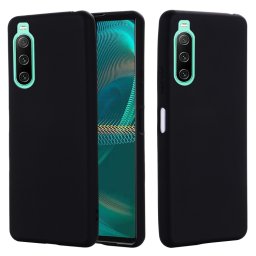 RUBBER Védőburkolat Sony Xperia 10 IV 5G fekete