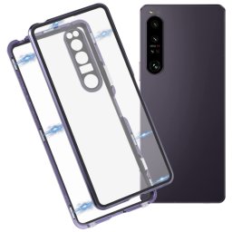 Mágneses borító 360 Sony Xperia 1 IV 5G lila