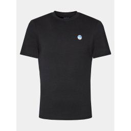 North Sails Póló Bollo 692970 Fekete Regular Fit