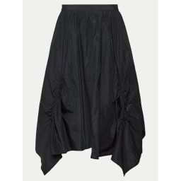 DKNY Midi szoknya P4AN7W21 Fekete Regular Fit