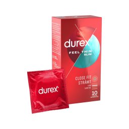 Durex Feel Thin Slim - élethű érzés óvszer (10 db)