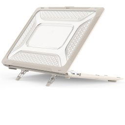 ENKAY Ochranný szett Apple Macbook Air 13 A2179 / A2337 KHAKI-ra