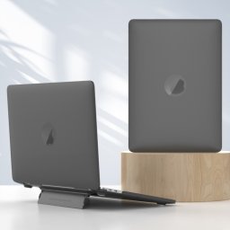 FROST borító Macbook Air 13 A1932 / A2179 / A2337 fekete