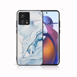 PROTEMIO MY ART Védőburkolat Motorola Edge 30 Fusion LIGHT BLUE (149) készülékhez