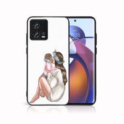 PROTEMIO MY ART Védőburkolat Motorola Edge 30 Fusion BABY GIRL (111) készülékhez
