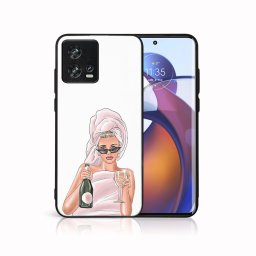 PROTEMIO MY ART Védőburkolat Motorola Edge 30 Fusion CHAMPAGNE (134) készülékhez