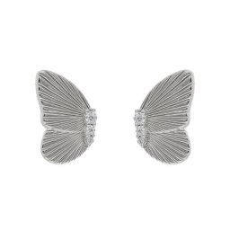 Fossil Fülbevaló Butterflies JFS00621040 Ezüst