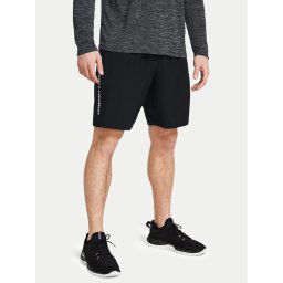 Under Armour Sport rövidnadrág Ua Woven Wdmk Shorts 1383356-001 Fekete Loose Fit