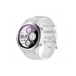 CARNEO Athlete GPS/ezüst/sport szalag/fehér