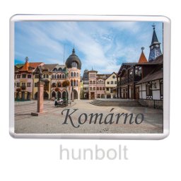 Komárno Európa-udvar, Best Hotel hűtőmágnes (műanyag keretes)