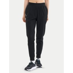 Under Armour Melegítő alsó Armoursport High Rise Wvn Pnt 1382727-001 Fekete Loose Fit