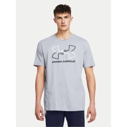 Under Armour Póló Ua Gl Foundation Update Ss 1382915-011 Szürke Loose Fit