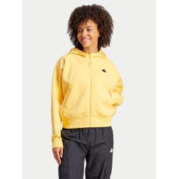 adidas Pulóver Z.N.E. IS3940 Sárga Loose Fit
