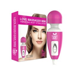 Love Wand - mini masszírozó vibrátor (pink)