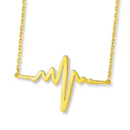 Acél EKG nyaklánc