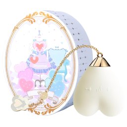 ZALO Baby Heart - App-vezérelt csiklóvibrátor (fehér)