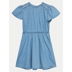 Pepe Jeans Nyári ruha Quincy PG951657 Kék Regular Fit