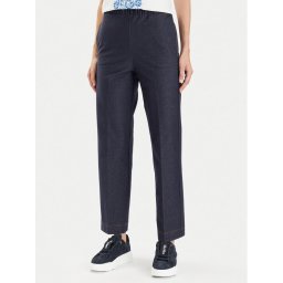 Weekend Max Mara Szövet nadrág Ballata 2416781108 Sötétkék Regular Fit