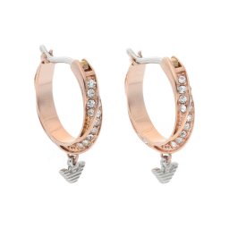 Emporio Armani Fülbevaló EGS3006221 Rózsaszín aranyozás