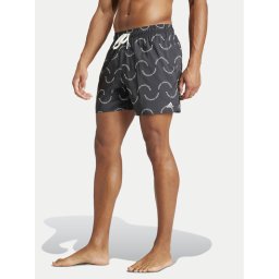 adidas Úszónadrág Wave Logo CLX IT8599 Fekete Regular Fit