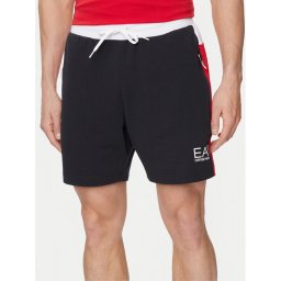 EA7 Emporio Armani Sport rövidnadrág 3DPS58 PJLIZ 1578 Sötétkék Regular Fit