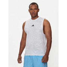 adidas Technikai póló Power Workout IS3843 Fehér Regular Fit