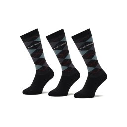 Horka 3 pár uniszex hosszú szárú zokni Riding Socks 145450-0000-0206 Fekete