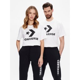 Converse Póló Unisex Chuck Patch 10025458-A03 Fehér Standard Fit