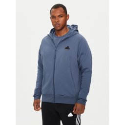 adidas Pulóver Z.N.E. Premium IR5226 Kék Loose Fit