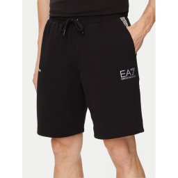 EA7 Emporio Armani Sport rövidnadrág 3DPS66 PJLIZ 1200 Fekete Regular Fit