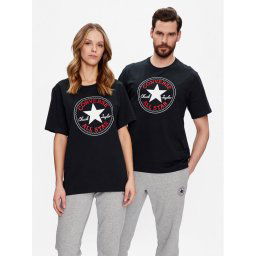 Converse Póló Unisex Go To All Star Patch 10025459-A01 Fekete Standard Fit