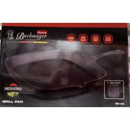 BACHMAYER ÖNTÖTTVAS GRILL SERPENYŐ 23CM BM 326