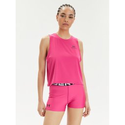 Under Armour Felső Rush Energy Crop Tank 1383654-686 Rózsaszín Loose Fit