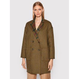 MAX&Co. Gyapjú kabát Vestigio 70140122 Bézs Regular Fit