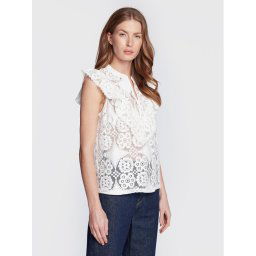 NAF NAF Blúz Agathou THNC42A Fehér Regular Fit