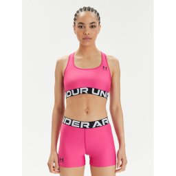 Under Armour Sport melltartó Ua Hg Authentics Mid Branded 1383544-686 Rózsaszín Compression Fit