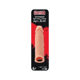 RealStuff Extender 6,5 - péniszköpeny (natúr, 17 cm)