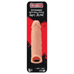 RealStuff Extender 6,5 - péniszköpeny (natúr, 17 cm)