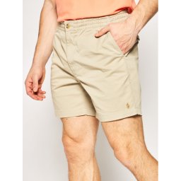 Polo Ralph Lauren Szövet rövidnadrág Prepster 710644995 Bézs Classic Fit
