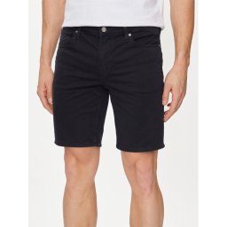 Guess Szövet rövidnadrág Angels M4GD03 WG3MA Sötétkék Slim Fit