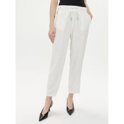 ONLY Szövet nadrág Caro Poptrash 15278710 Fehér Comfort Fit
