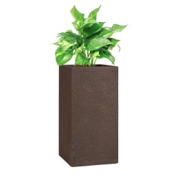 Blumfeldt Solid Grow Rust, virágcserép, 40 x 80 x 40 cm, fibreclay, rozsdabarna (GDW11-Solidgrow4080)
