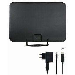 EVOLVEO Xany 2A, 230/5V, aktív szobaantenna FM/DAB /DVB-T2, LTE, 4G, 5G szűrő